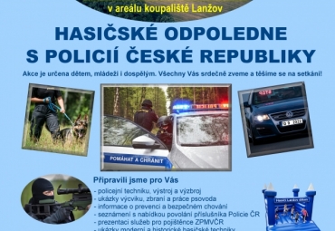 Hasičské odpoledne s policií ČR