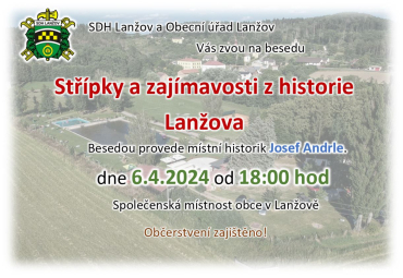 Beseda: Historie Lanžova