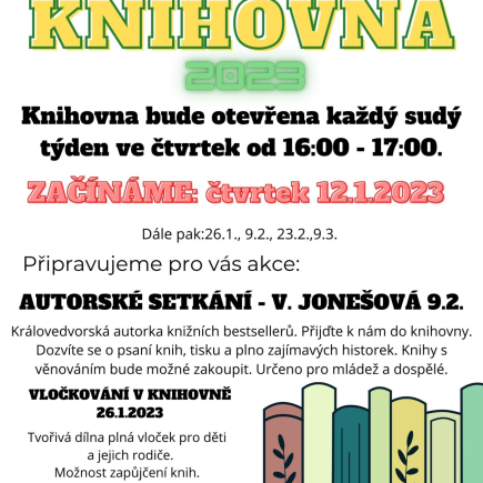 Obecní knihovna 2023