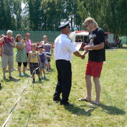 Soutěž v Lanžově k 90. výročí zal. sboru