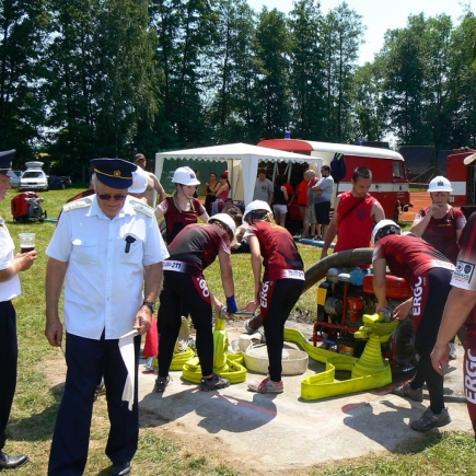 Soutěž v Lanžově k 90. výročí zal. sboru